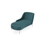 Modern Curved Lounge Chaise Chair – Elegant Upholstered Accent Seat-Shivora Crafts