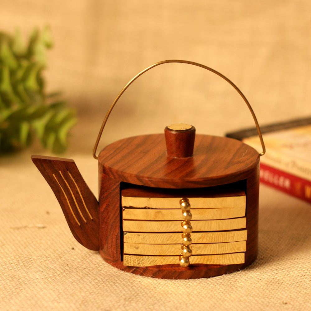 KETTLE COASTER SET OF 6