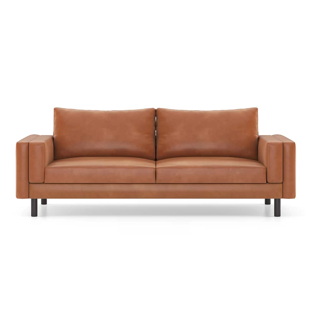 Modern 3 Seater Sofa with Plush Cushioned Seating