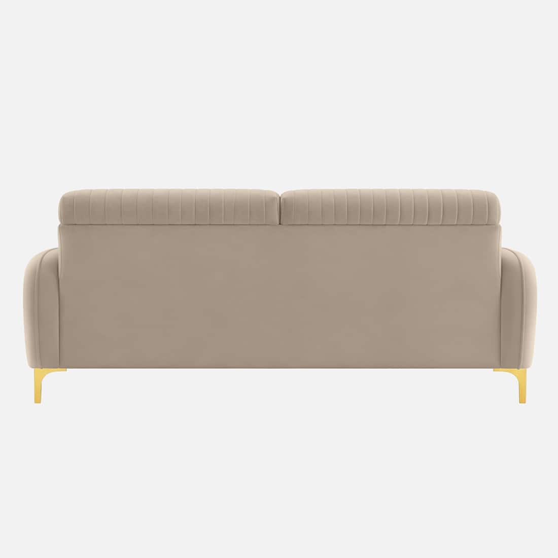 Modern Vertical Channel 2 Seater Sofa