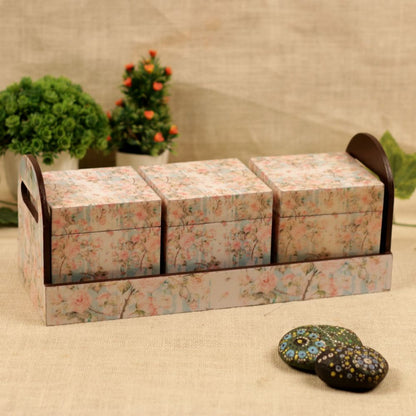 PRINTED JAAR WITH 3 BOX