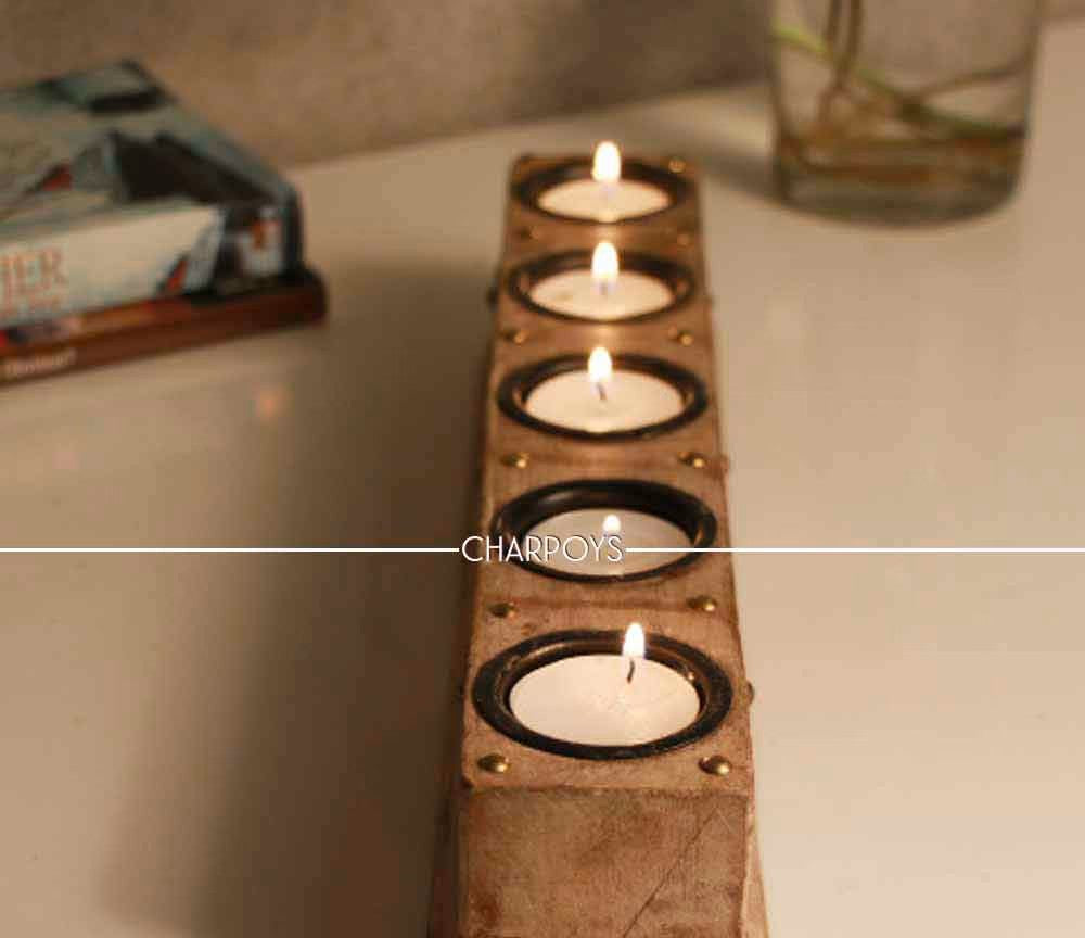 Candle Stand 5 Block