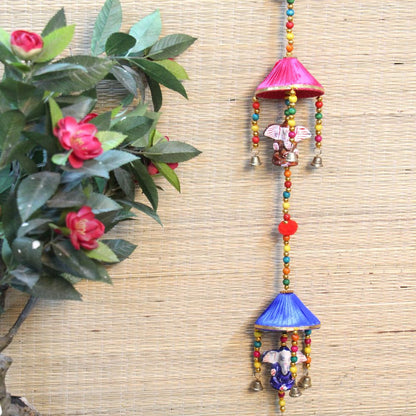 Handcrafted 3 Inch Deep Latkan – Traditional Hanging Diya Decor