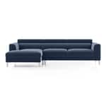 Modern L-Shaped Sectional Sofa with Chaise-Shivora Crafts