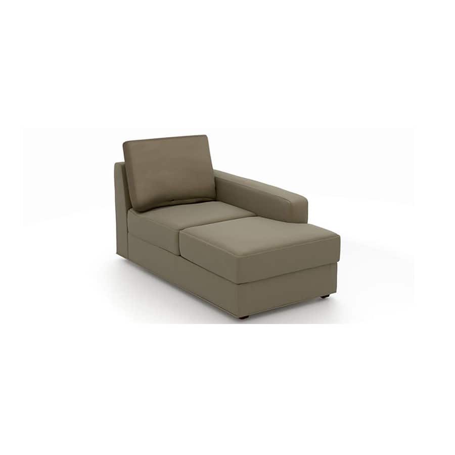 Modern L-Shaped Sectional Sofa with Chaise Lounge