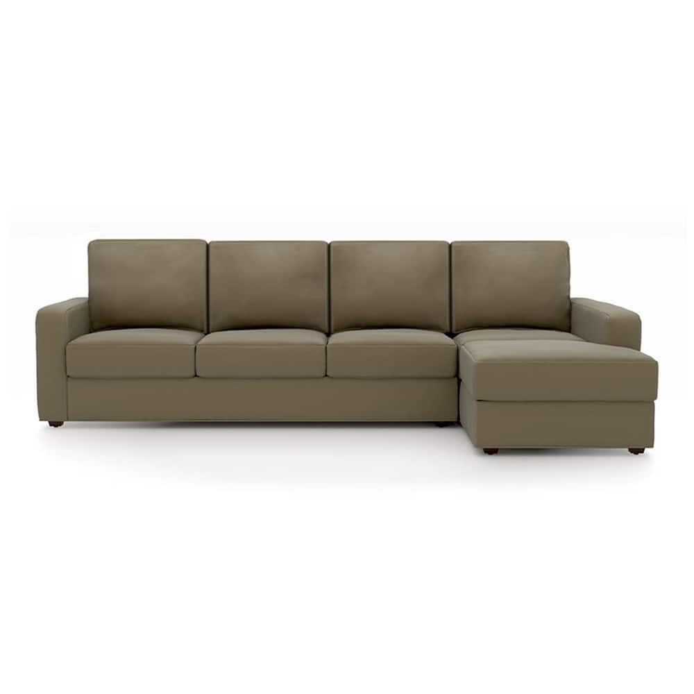 Modern L-Shaped Sectional Sofa with Chaise Lounge