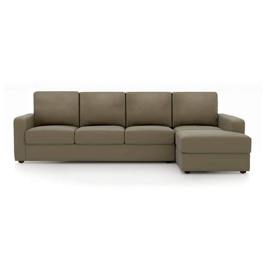 Modern L-Shaped Sectional Sofa with Chaise Lounge