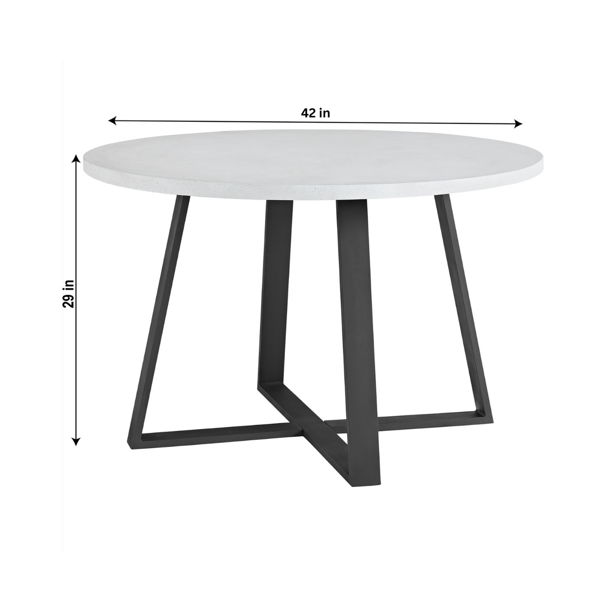 4-Seater Woven Outdoor Dining Set – Round Patio Table & 4 Armchairs
