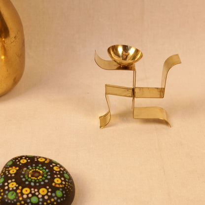 Swastik Diya