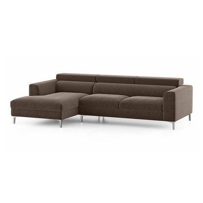 Modern L-Shaped Sectional Sofa with Chaise-Shivora Crafts