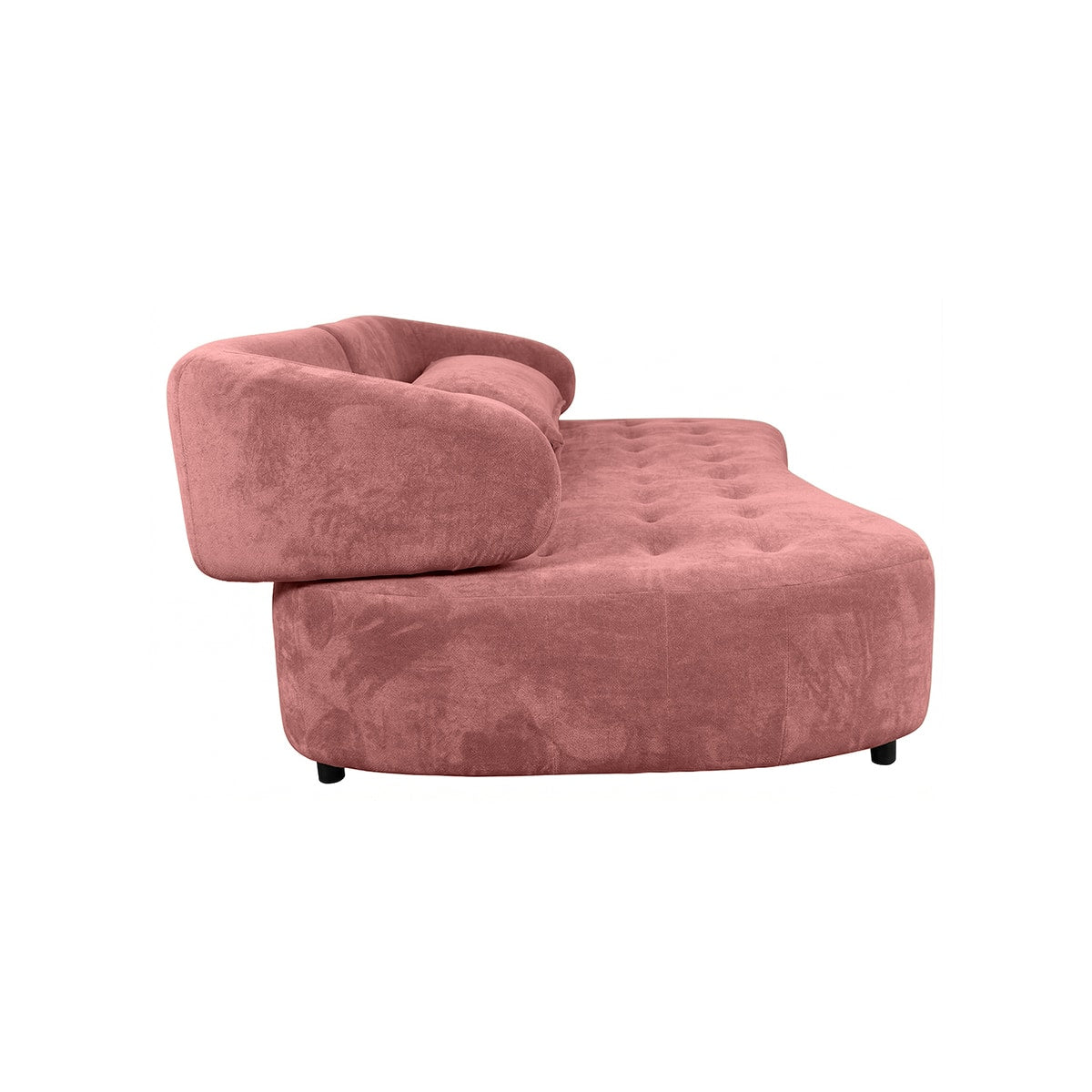 Modern 3 Seater Tufted Sofa | Fabric Upholstered Living Room Sofa