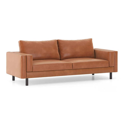 Modern 3 Seater Sofa with Plush Cushioned Seating