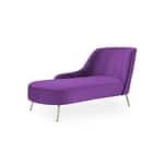 Modern Curved Lounge Chaise Chair – Elegant Upholstered Accent Seat-Shivora Crafts