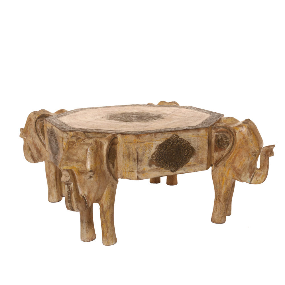 Handcrafted Low Heighted Stool – Premium Wooden Accent Stool for Home Décor