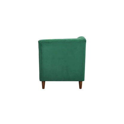 Modern Curved Chaise Lounge Sofa – Upholstered Accent Loveseat-Shivora Crafts