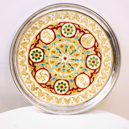 11'' Steel Minakari Plate
