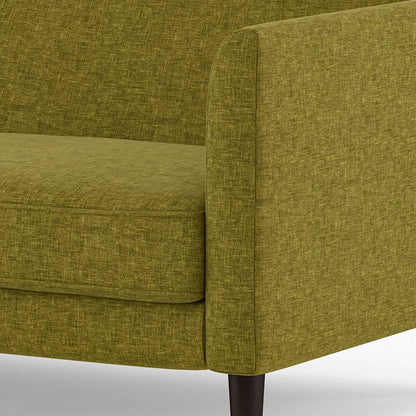 Modern 3 Seater Fabric Sofa with Cushioned Backrest- Shivora Crafts
