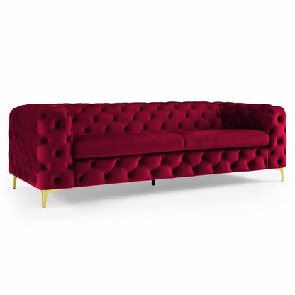 Modern Chesterfield 3 Seater Sofa | Shivora Crafts