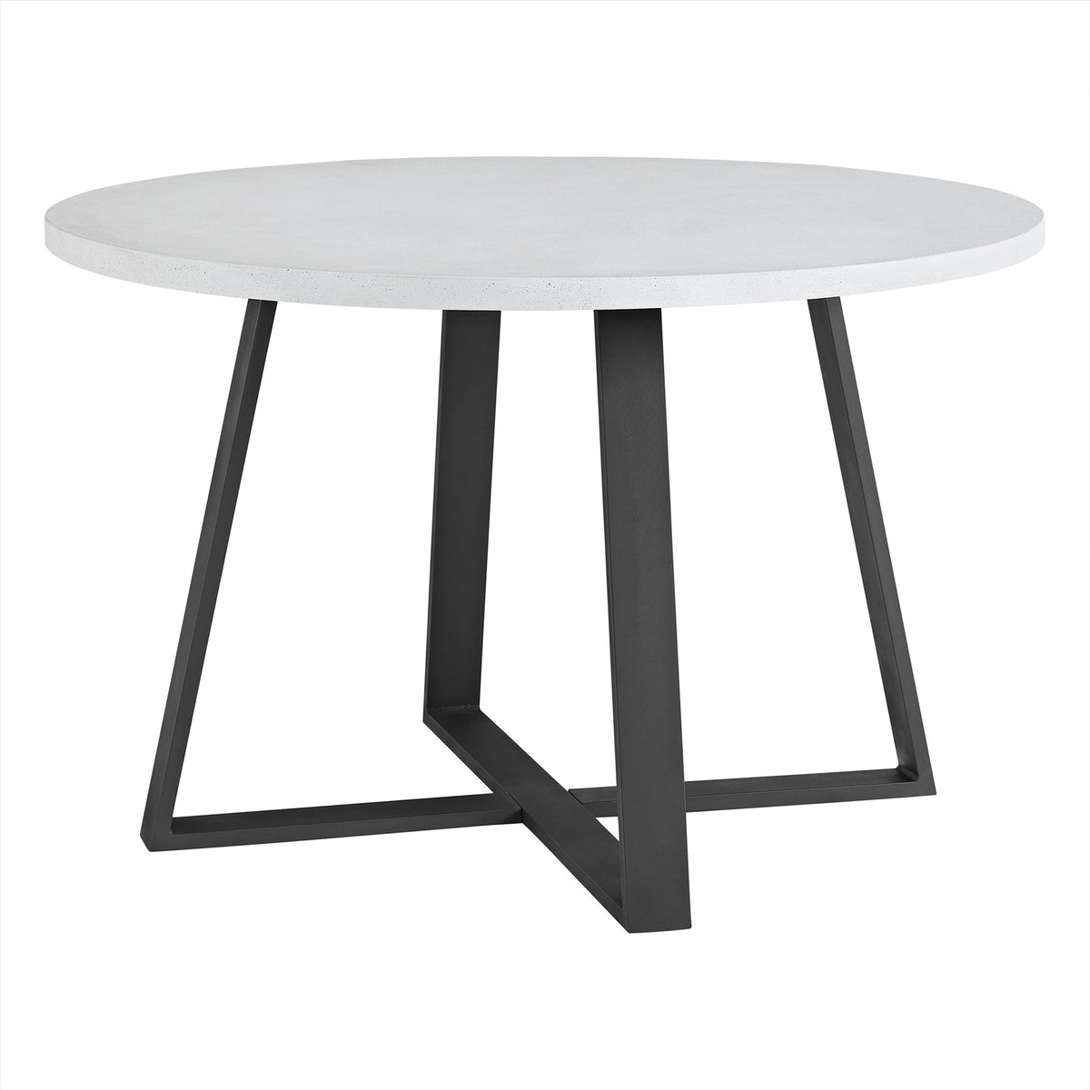 4-Seater Woven Outdoor Dining Set – Round Patio Table & 4 Armchairs
