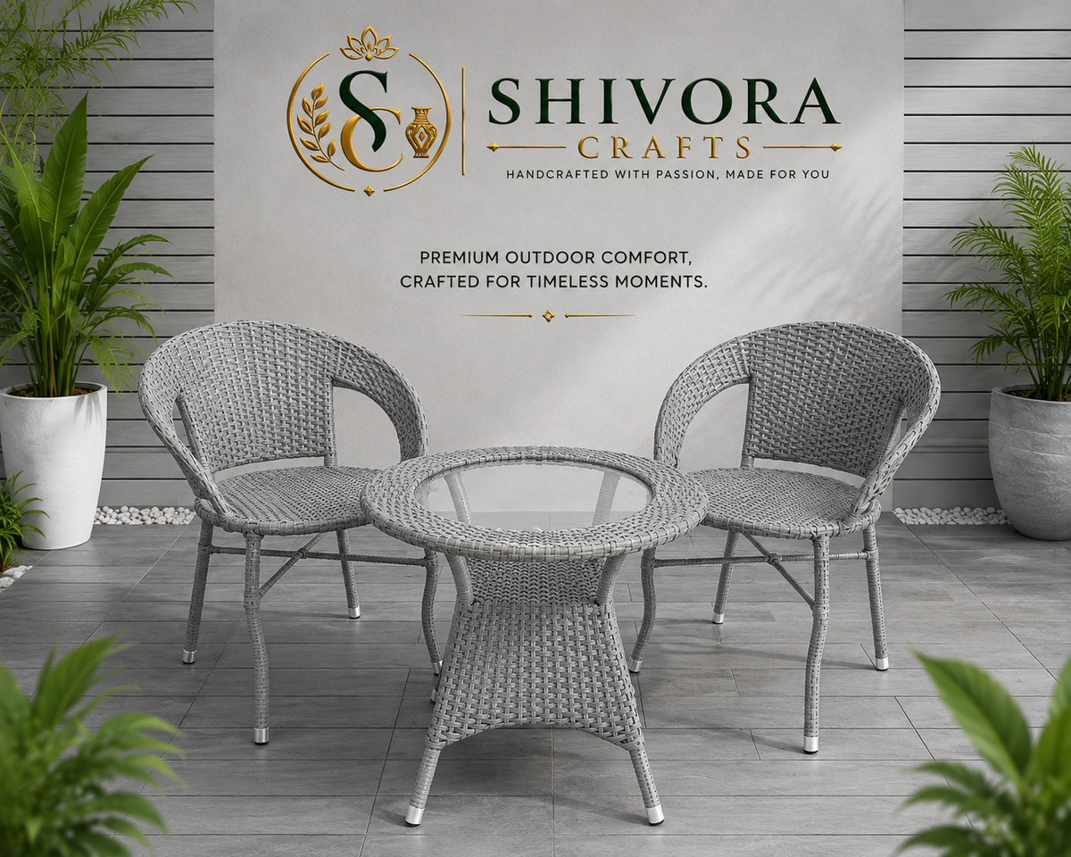 Thyme 2 Seater Wicker Outdoor Table & Chair Set