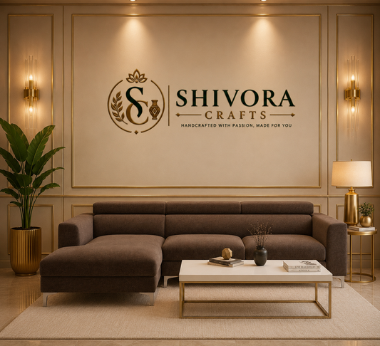 Modern L-Shaped Sectional Sofa with Chaise-Shivora Crafts