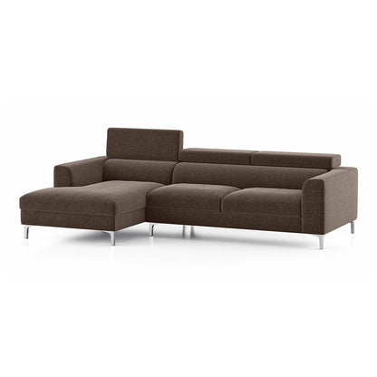 Modern L-Shaped Sectional Sofa with Chaise-Shivora Crafts