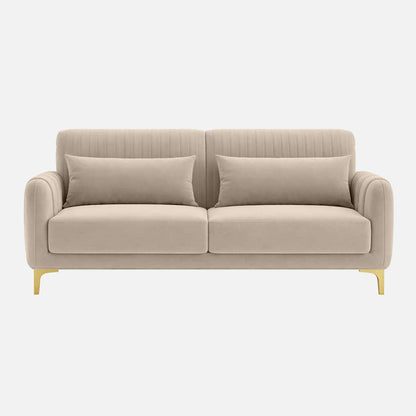 Modern Vertical Channel 2 Seater Sofa