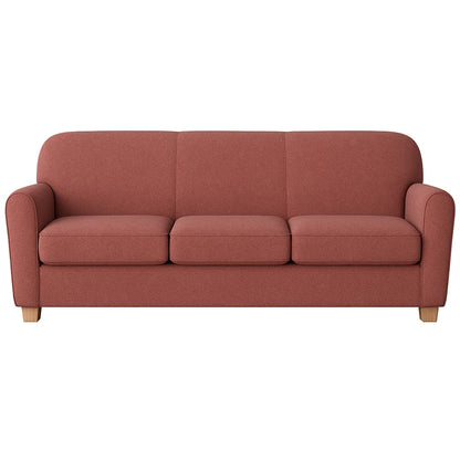 Modern 3 Seater Sofa for Living Room | Fabric Upholstered Sofa