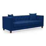 Modern 3-Seater Tufted Sofa with Rolled Arms-Shivora Crafts