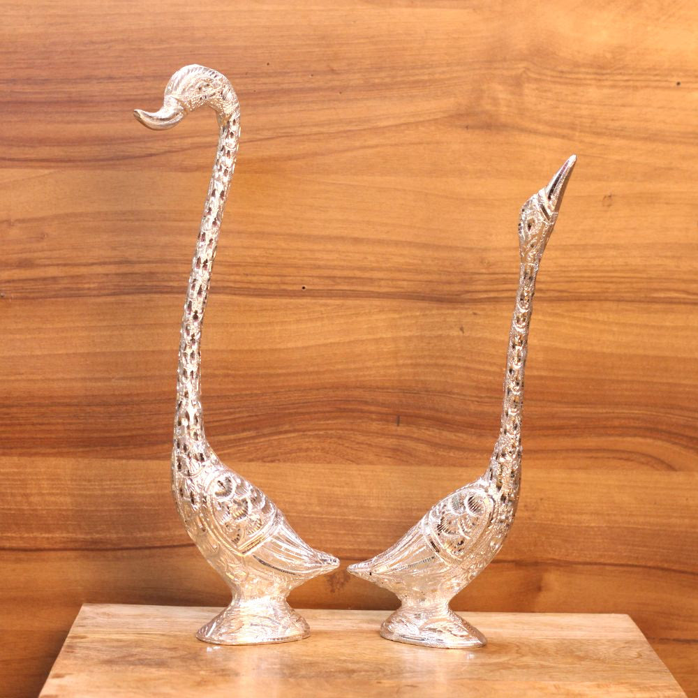 Love Birds Set 11" — Handcrafted Decorative Bird Couple Figurine