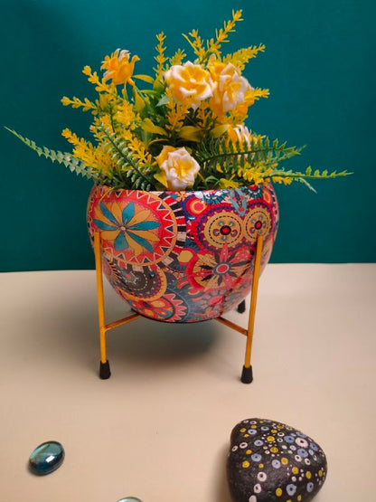 POT PLANTER APPLE SMALL
