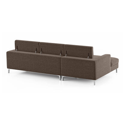 Modern L-Shaped Sectional Sofa with Chaise-Shivora Crafts