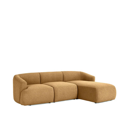 Modern L-Shaped Sectional Sofa with Chaise-Shivora Crafts