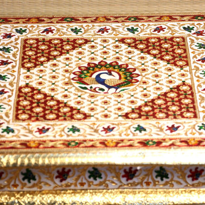 Meenakari Printed Wedding Bajot 18×13