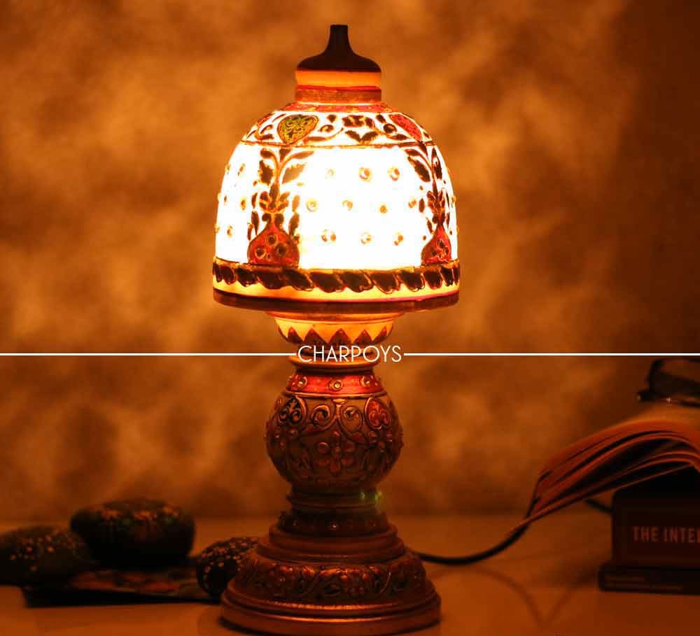 Marble Painted Decorative Light Lamp