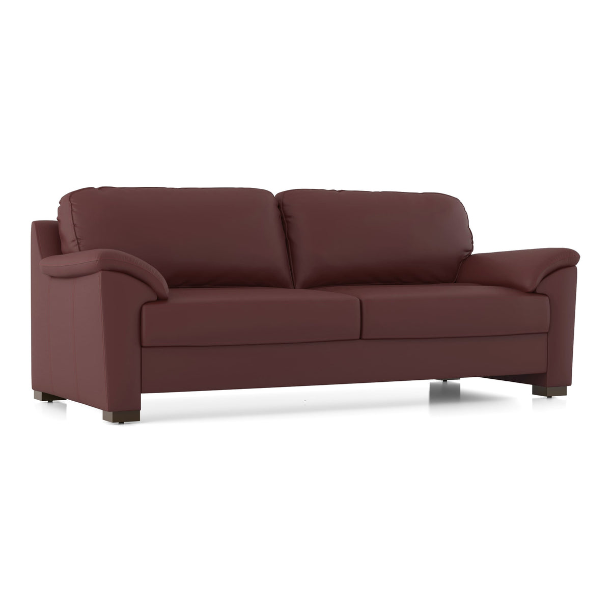 Modern 3-Seater Sofa with Plush Cushioned Back & Padded Arms