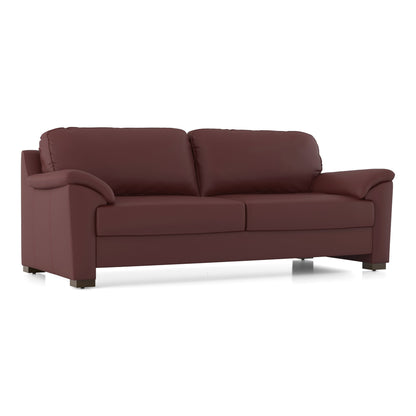 Modern 3-Seater Sofa with Plush Cushioned Back & Padded Arms