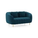 Quilted Channel Back 3 Seater Sofa