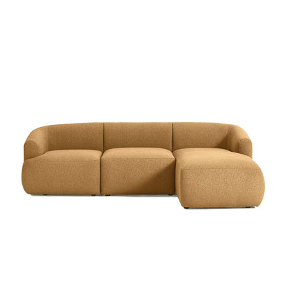 Modern L-Shaped Sectional Sofa with Chaise-Shivora Crafts