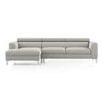 Modern L-Shaped Sectional Sofa with Chaise-Shivora Crafts