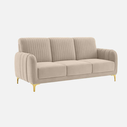 Modern Vertical Channel 2 Seater Sofa