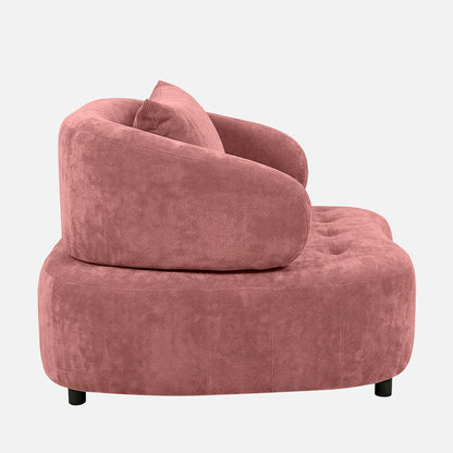 Modern Plush Tufted Chaise Lounge Sofa