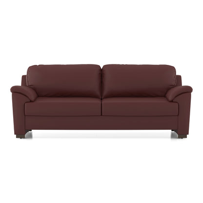 Modern 3-Seater Sofa with Plush Cushioned Back & Padded Arms