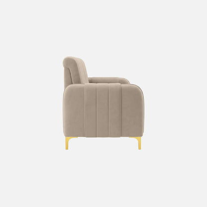 Modern Vertical Channel 2 Seater Sofa